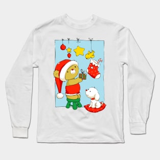 Christmas Bear Long Sleeve T-Shirt